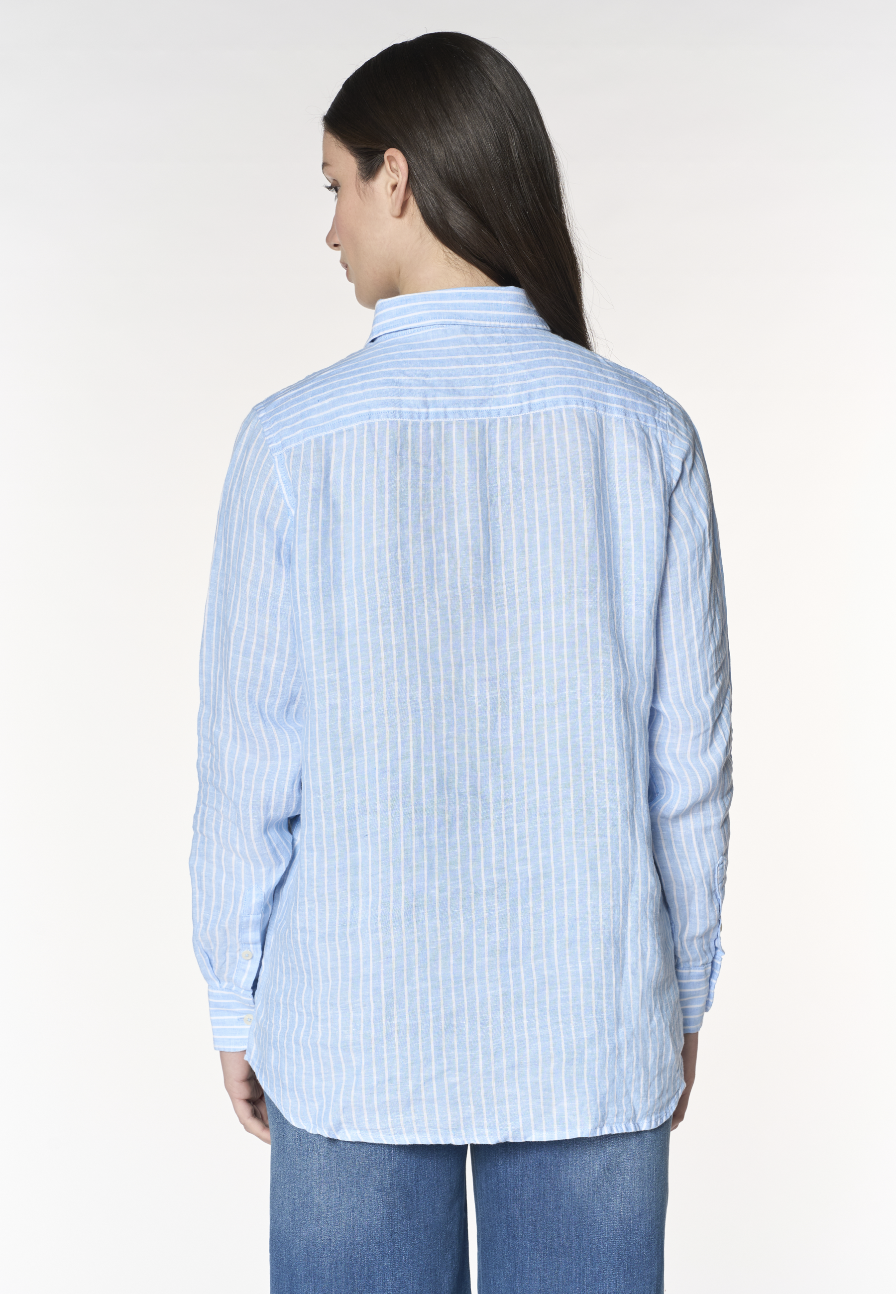 Camicia di lino a righe Premium Quality