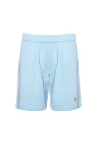 Pantalone corto sportivo da donna con vita elasticizzata e pinces frontali