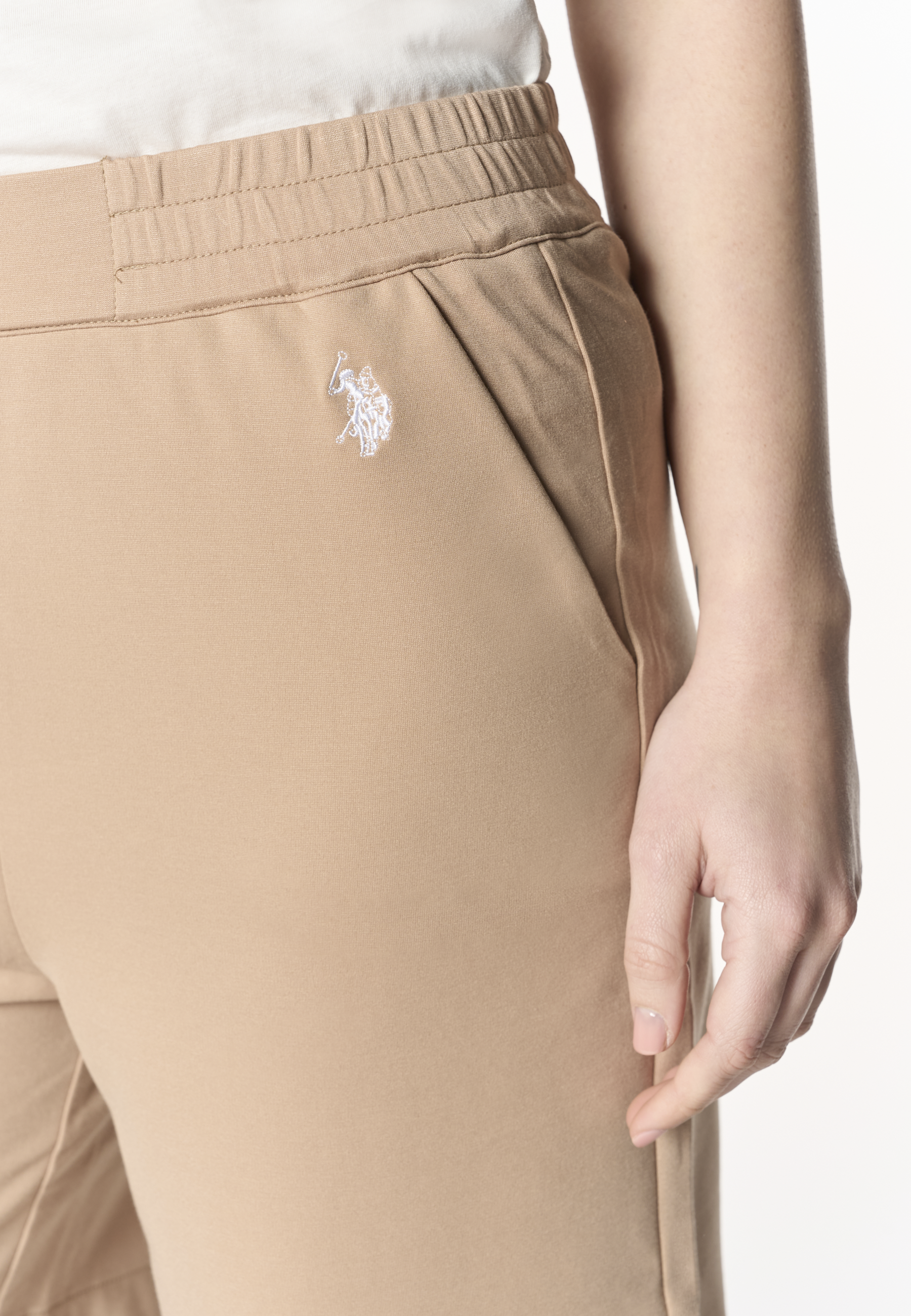 Shorts da donna in punto Milano con vita elasticizzata Premium Quality