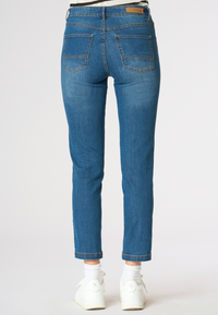Pantalone denim da donna skinny fit in cotone stretch