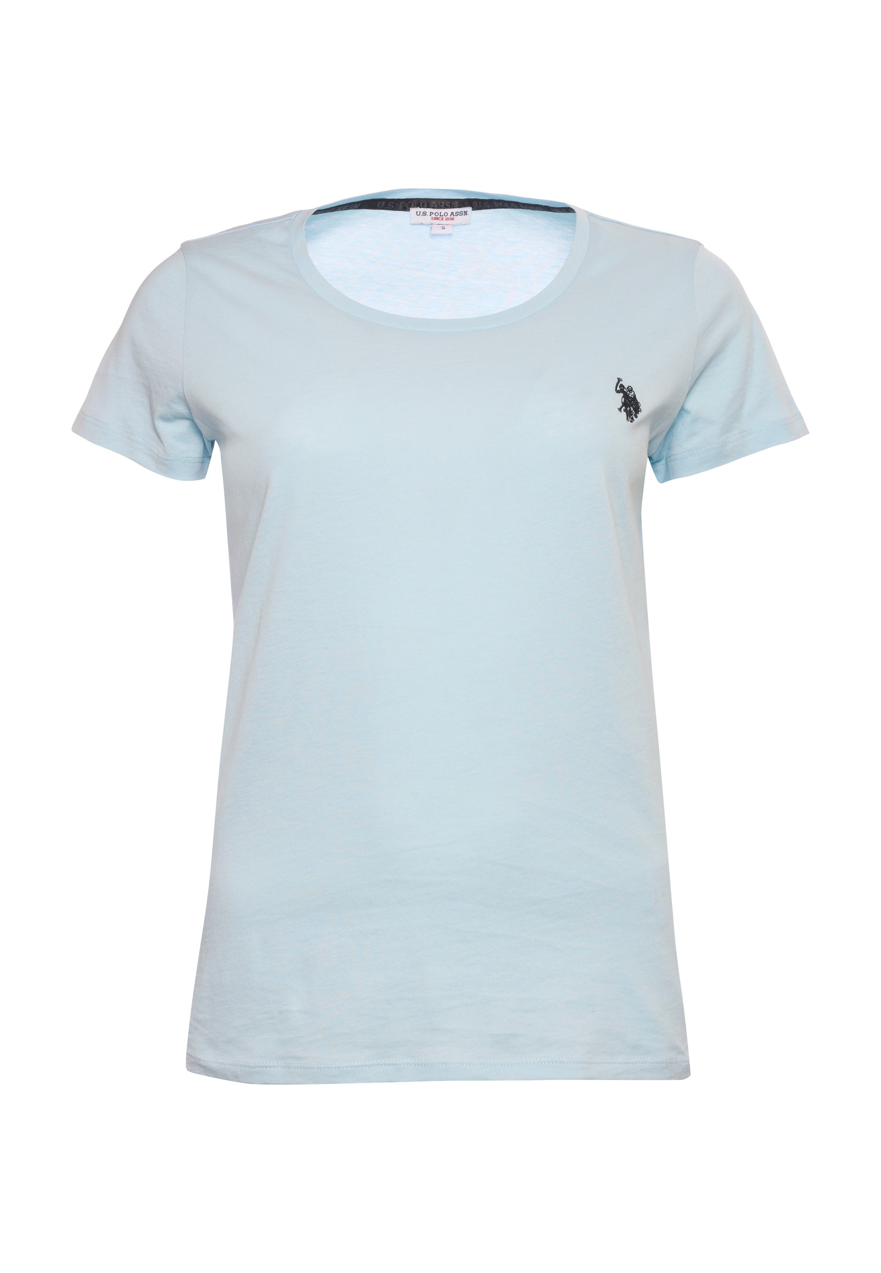 T-shirt donna in cotone light jersey con logo