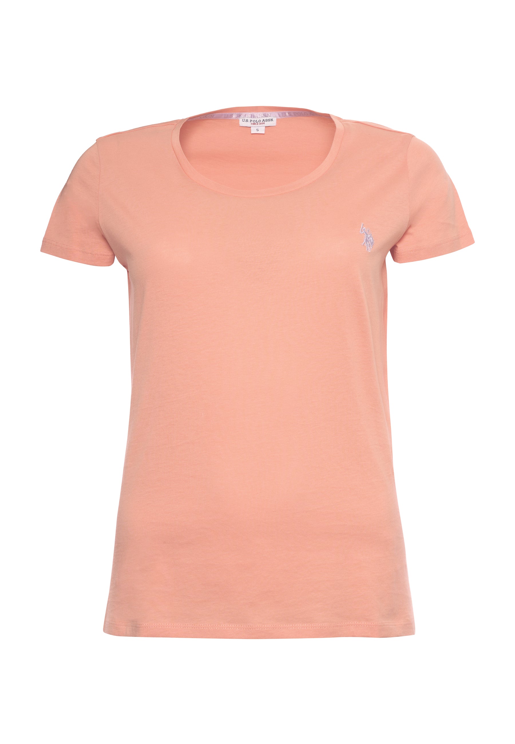 T-shirt donna in cotone light jersey con logo