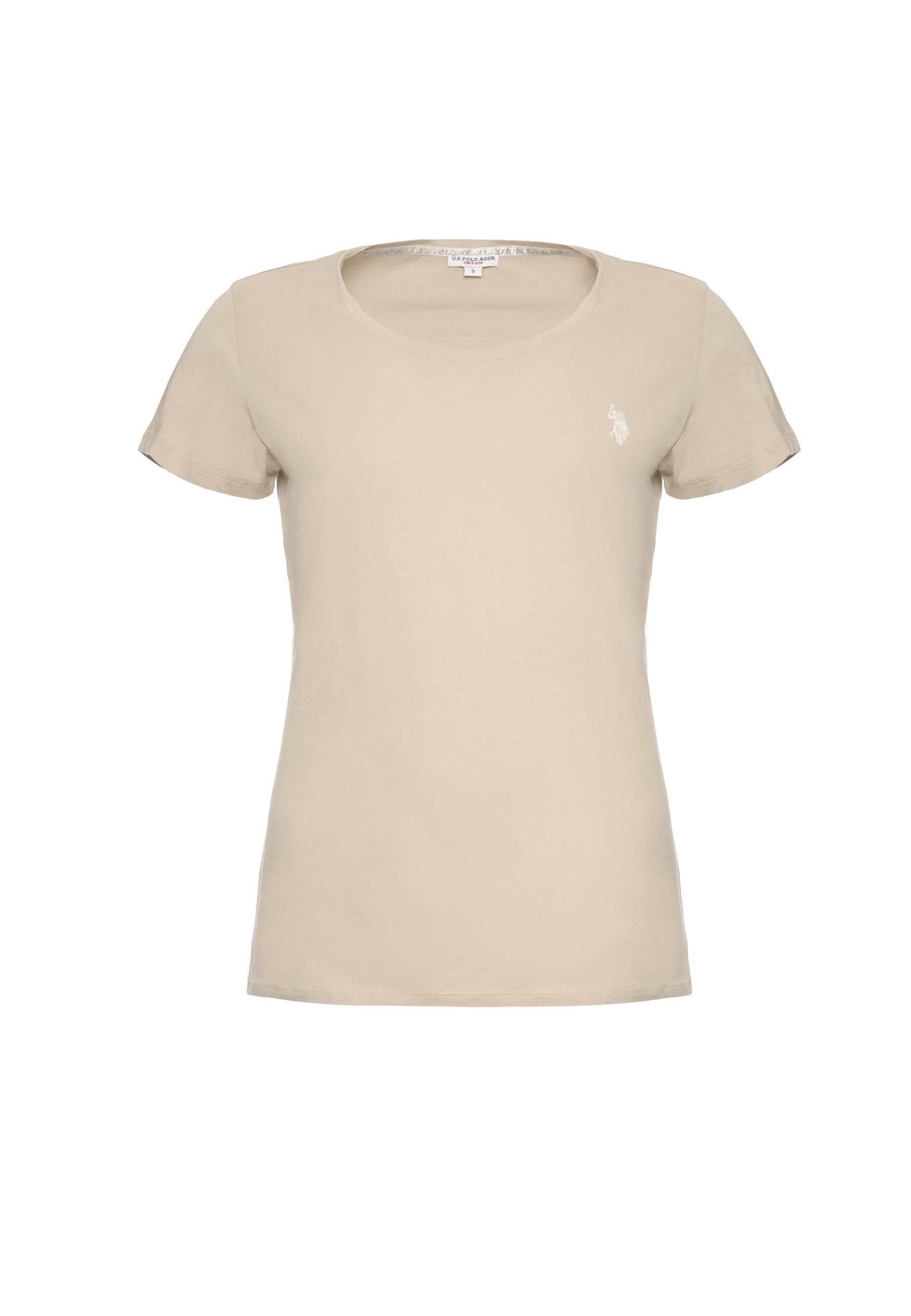 T-shirt donna in cotone light jersey con logo