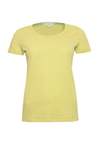 T-shirt donna in cotone light jersey con logo