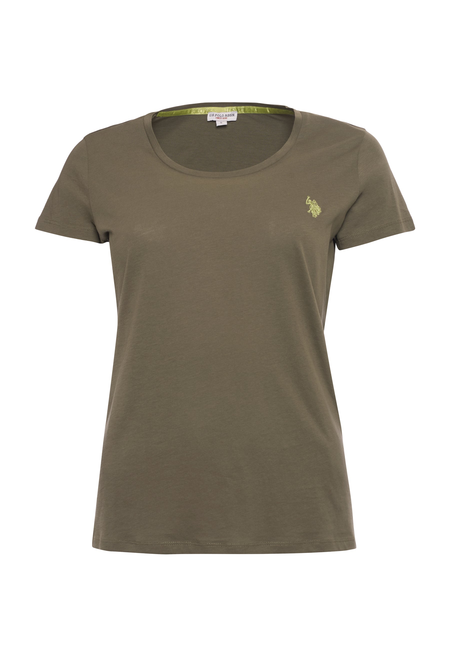 T-shirt donna in cotone light jersey con logo