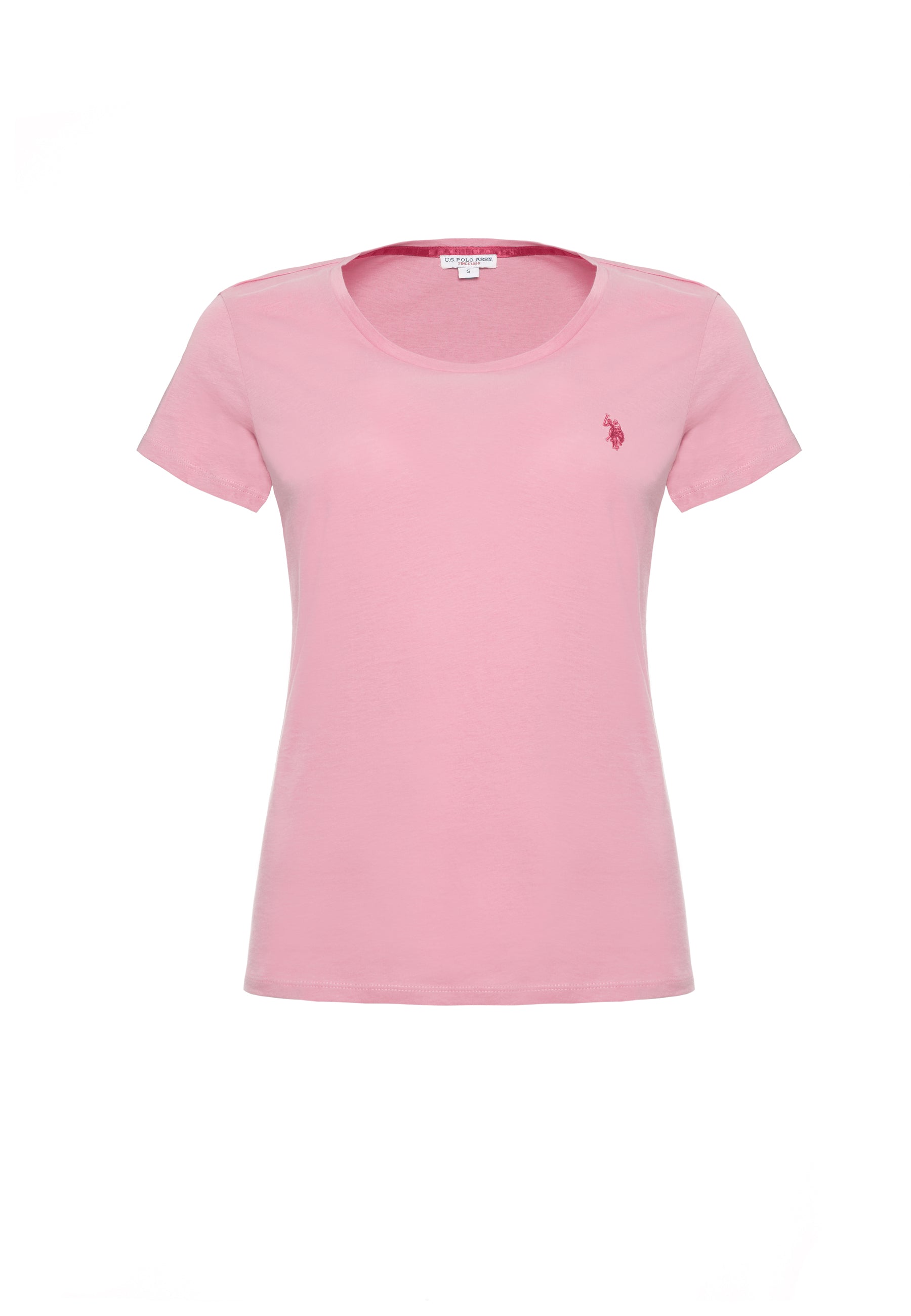 T-shirt donna in cotone light jersey con logo