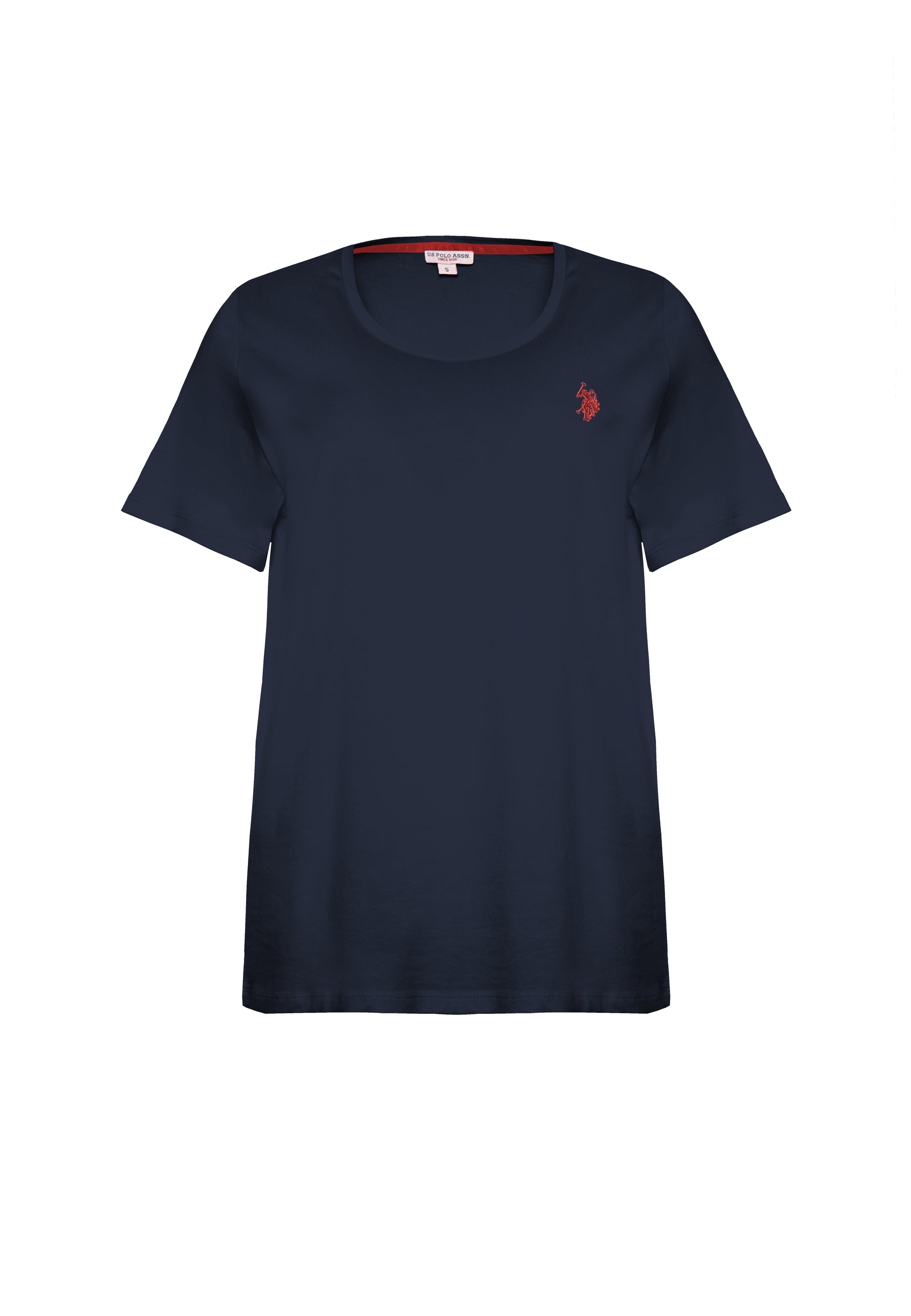 T-shirt donna in cotone light jersey con logo