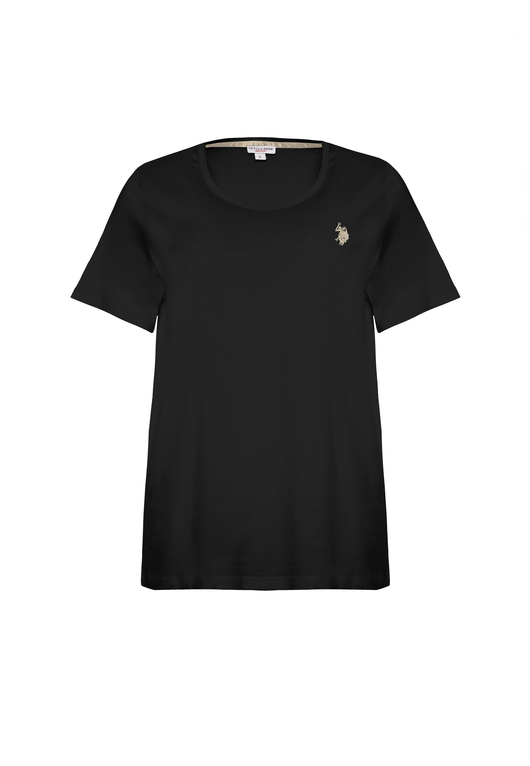 T-shirt donna in cotone light jersey con logo