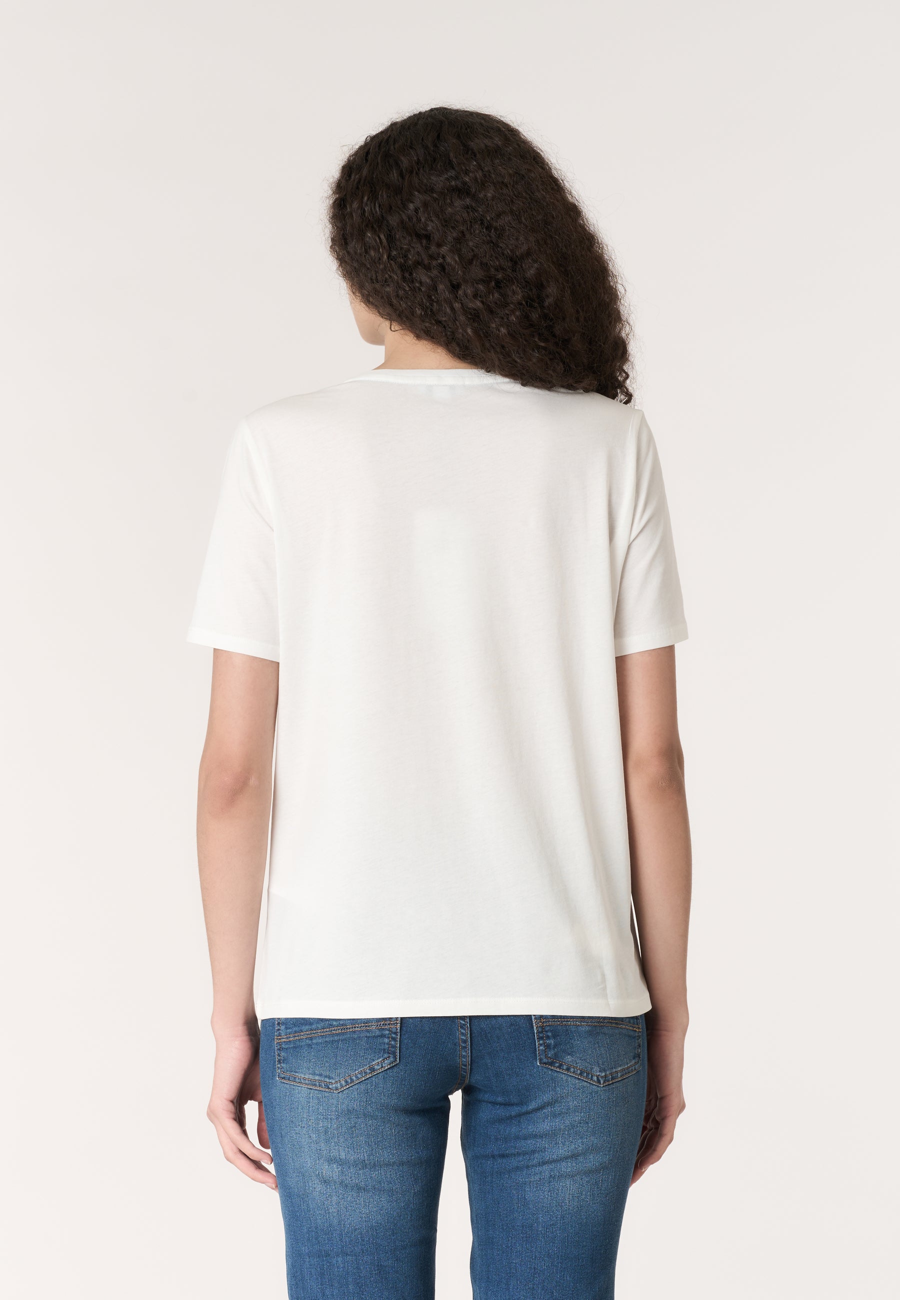 T-shirt da donna a maniche corte con stampa Double Horsemen