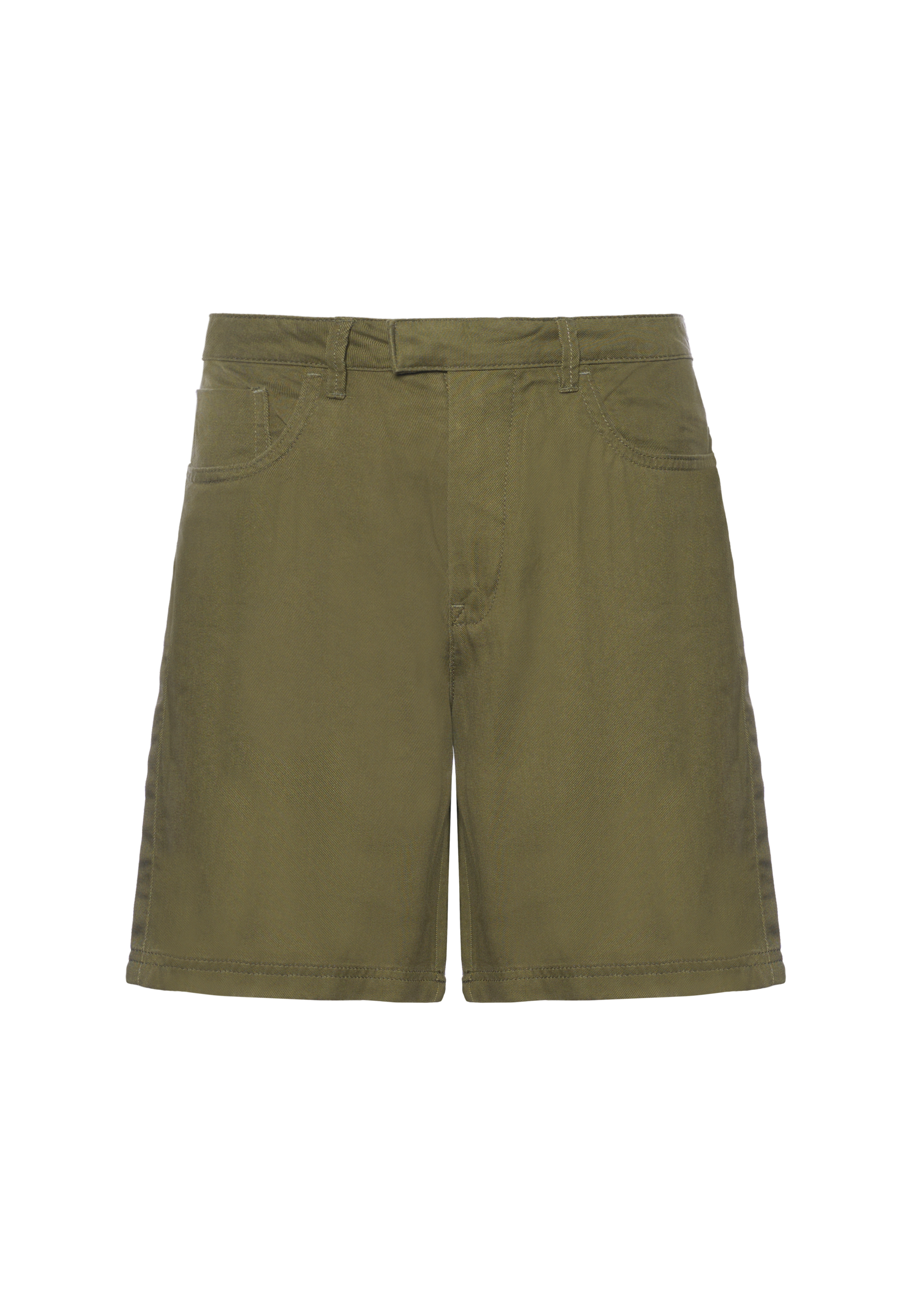 Shorts da donna in misto lyocell e cotone con ricamo Double Horsemen