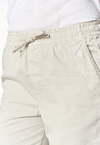 Pantalone chino da donna in cotone con coulisse regolabile