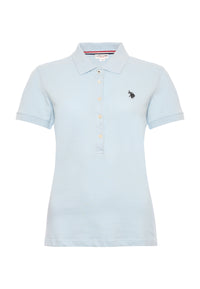 Polo shirt da donna in cotone stretch micropiquet