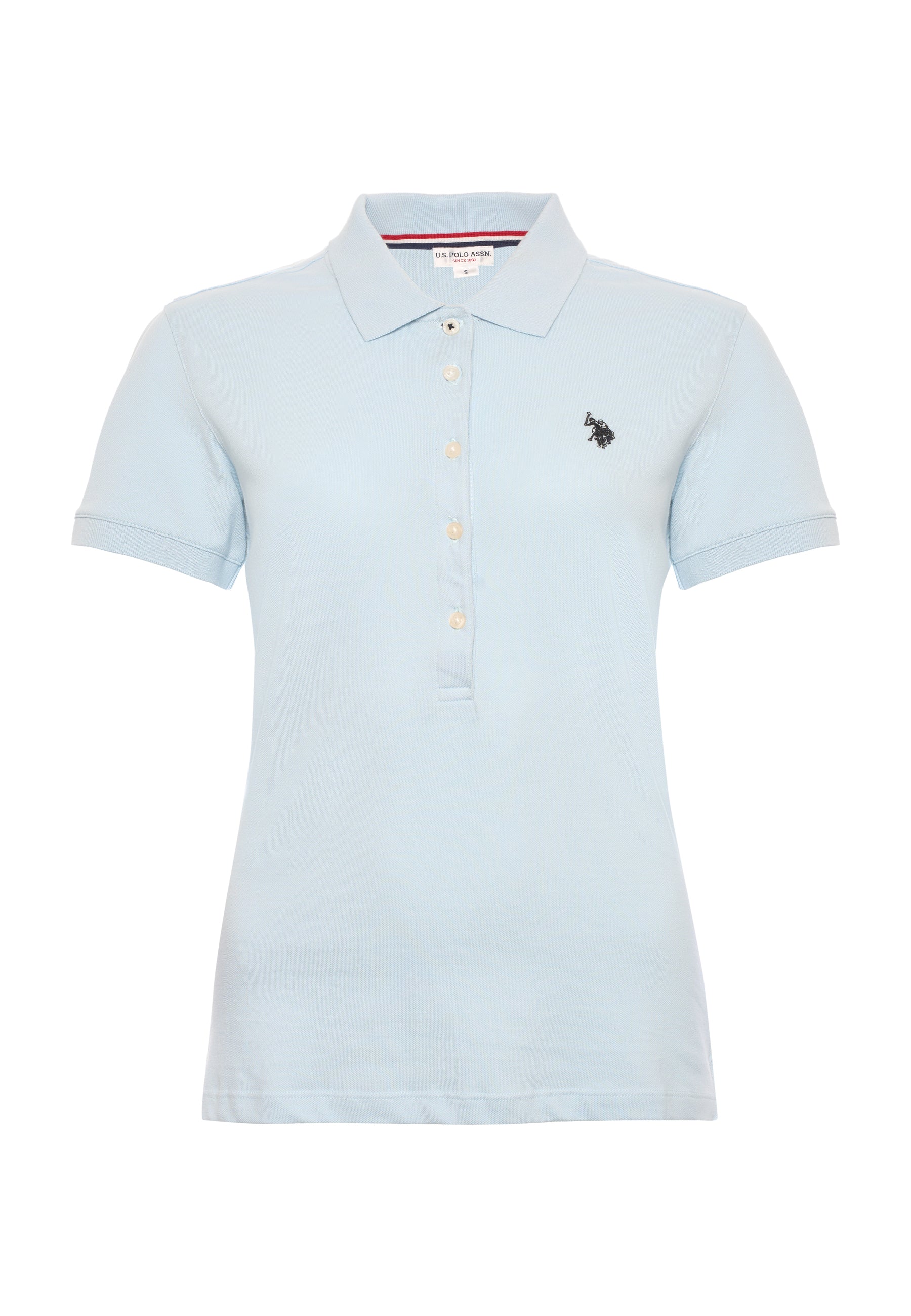 Polo shirt da donna in cotone stretch micropiquet