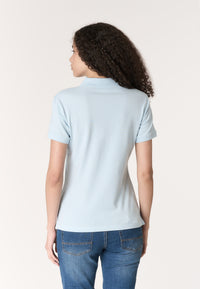 Polo shirt da donna in cotone stretch micropiquet