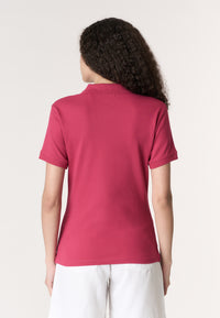 Polo shirt da donna in cotone stretch micropiquet