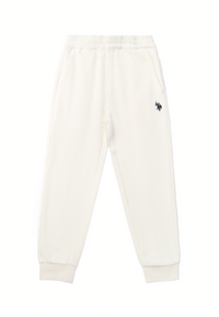 Pantalone lungo di felpa da bambino con fondo a polsino
