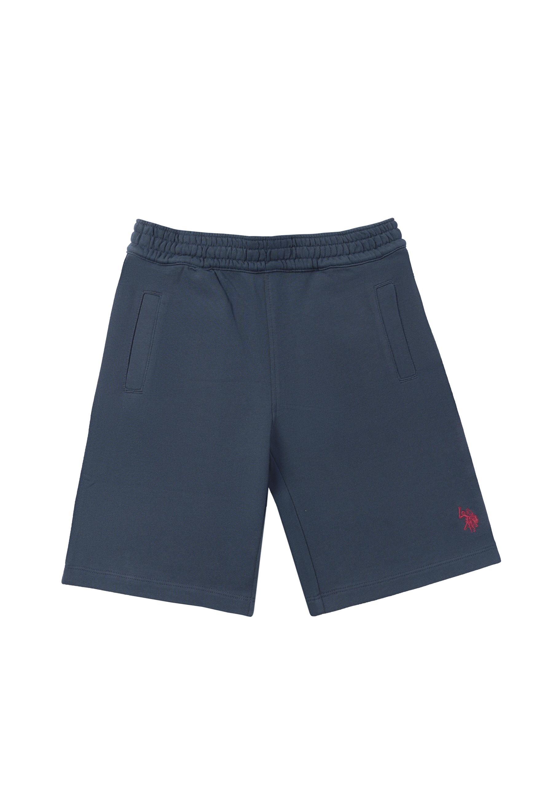 Pantalone corto sportivo da bambino con vita elasticizzata e tasche laterali