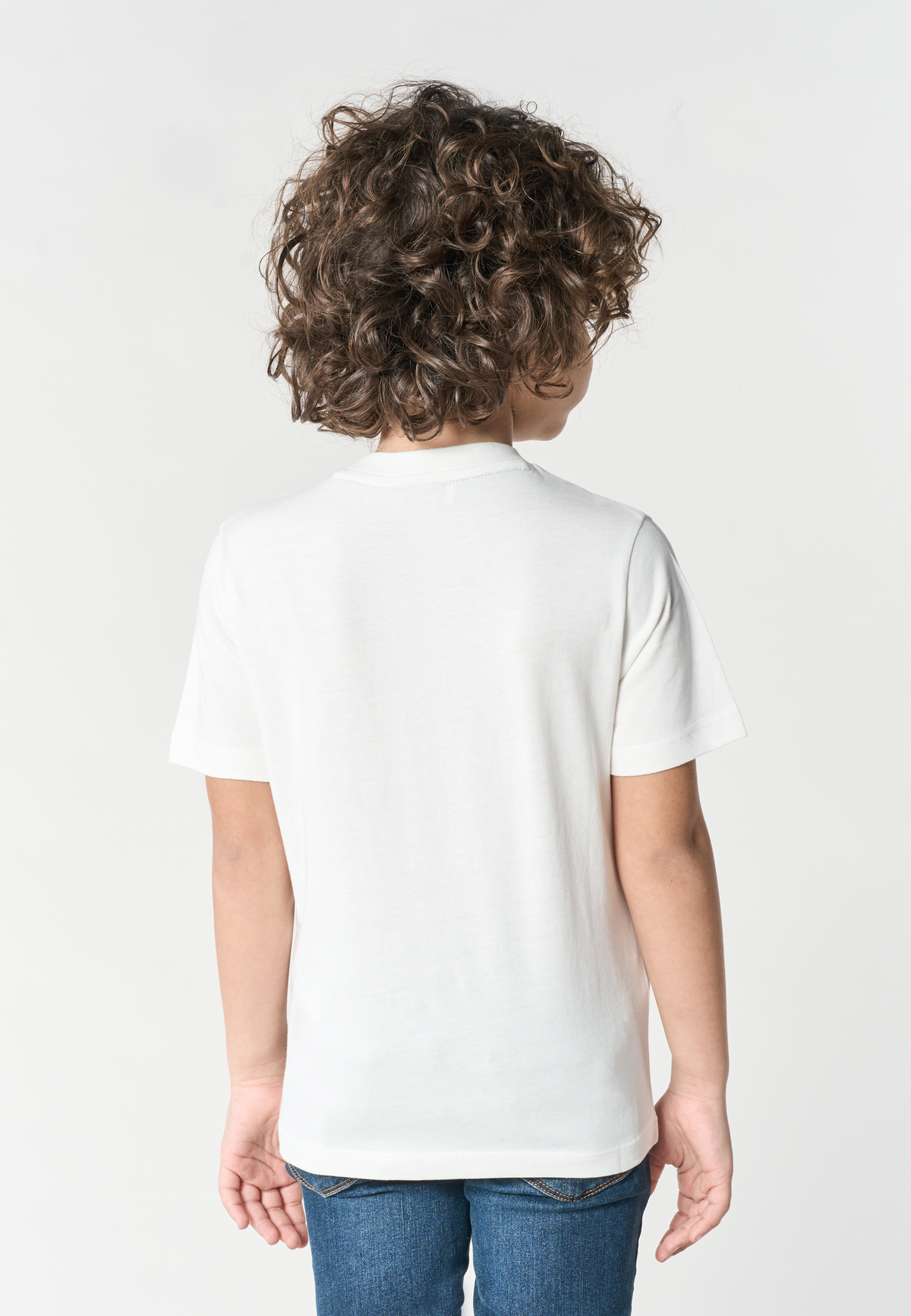 T-shirt da bambino in cotone con stampa frontale U.S. Polo Assn.