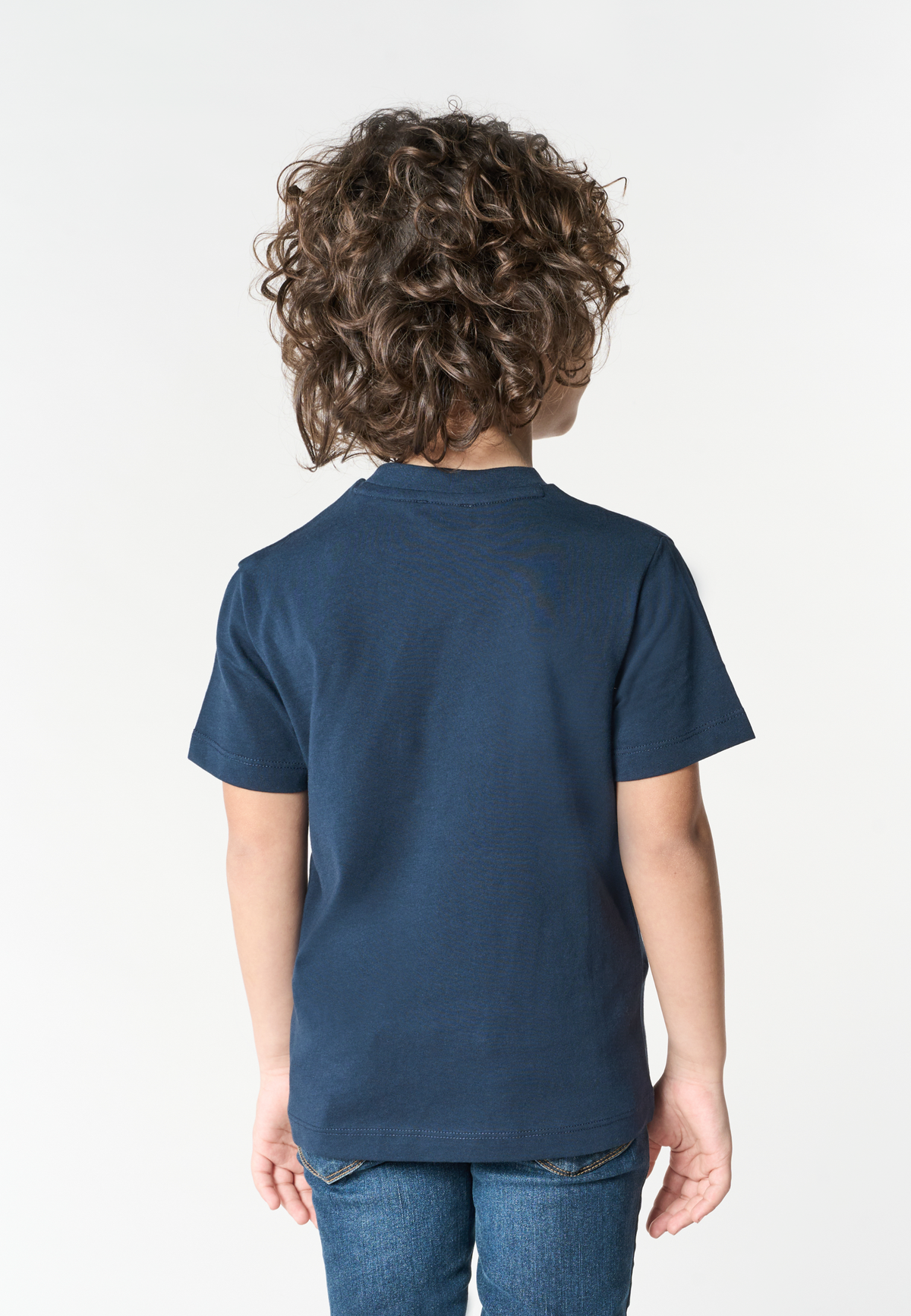 T-shirt da bambino in cotone con stampa frontale U.S. Polo Assn.