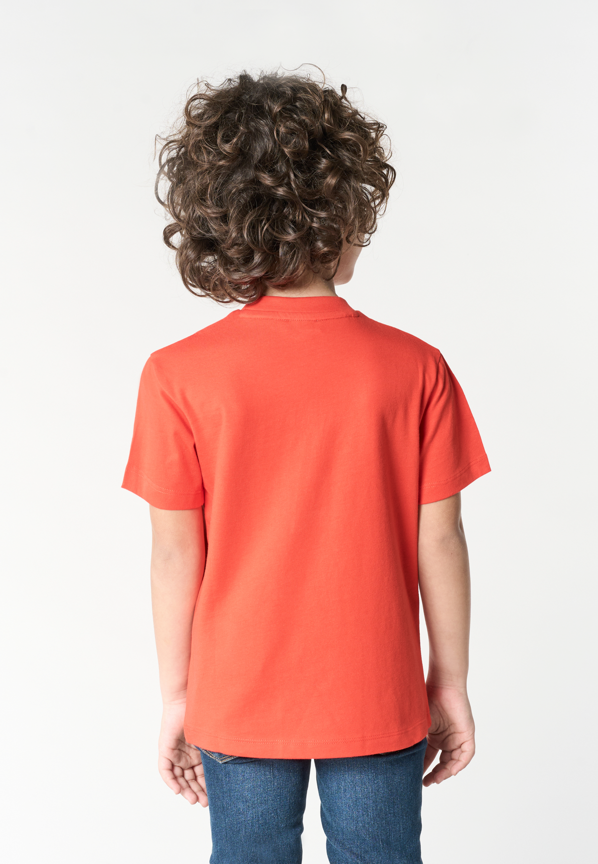 T-shirt da bambino in cotone con stampa frontale U.S. Polo Assn.