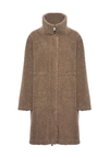 Giacca teddy midi