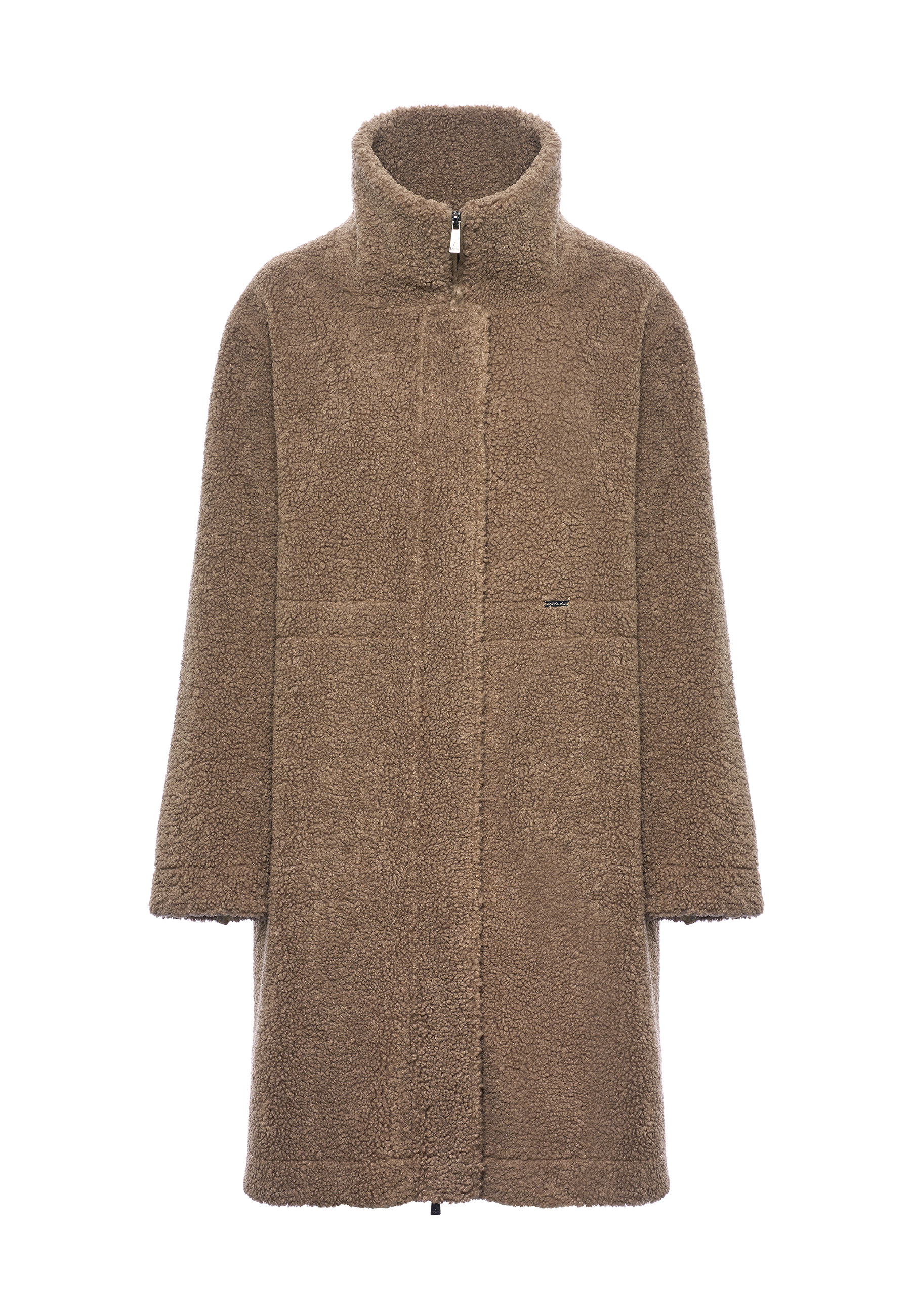 Giacca teddy midi