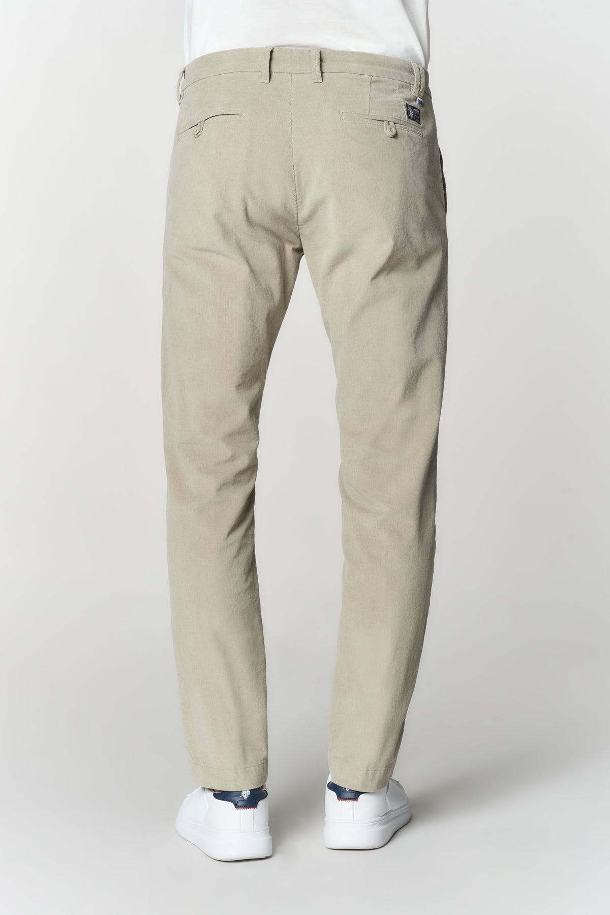 Pantaloni chino in velluto
