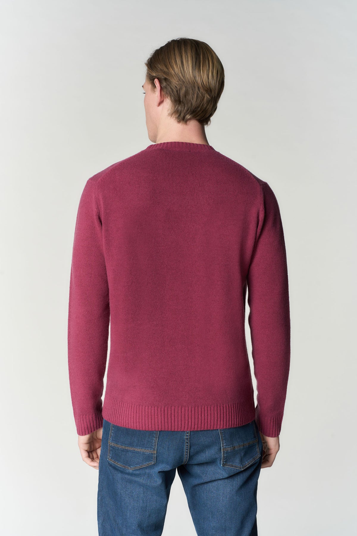 Maglia girocollo in lana