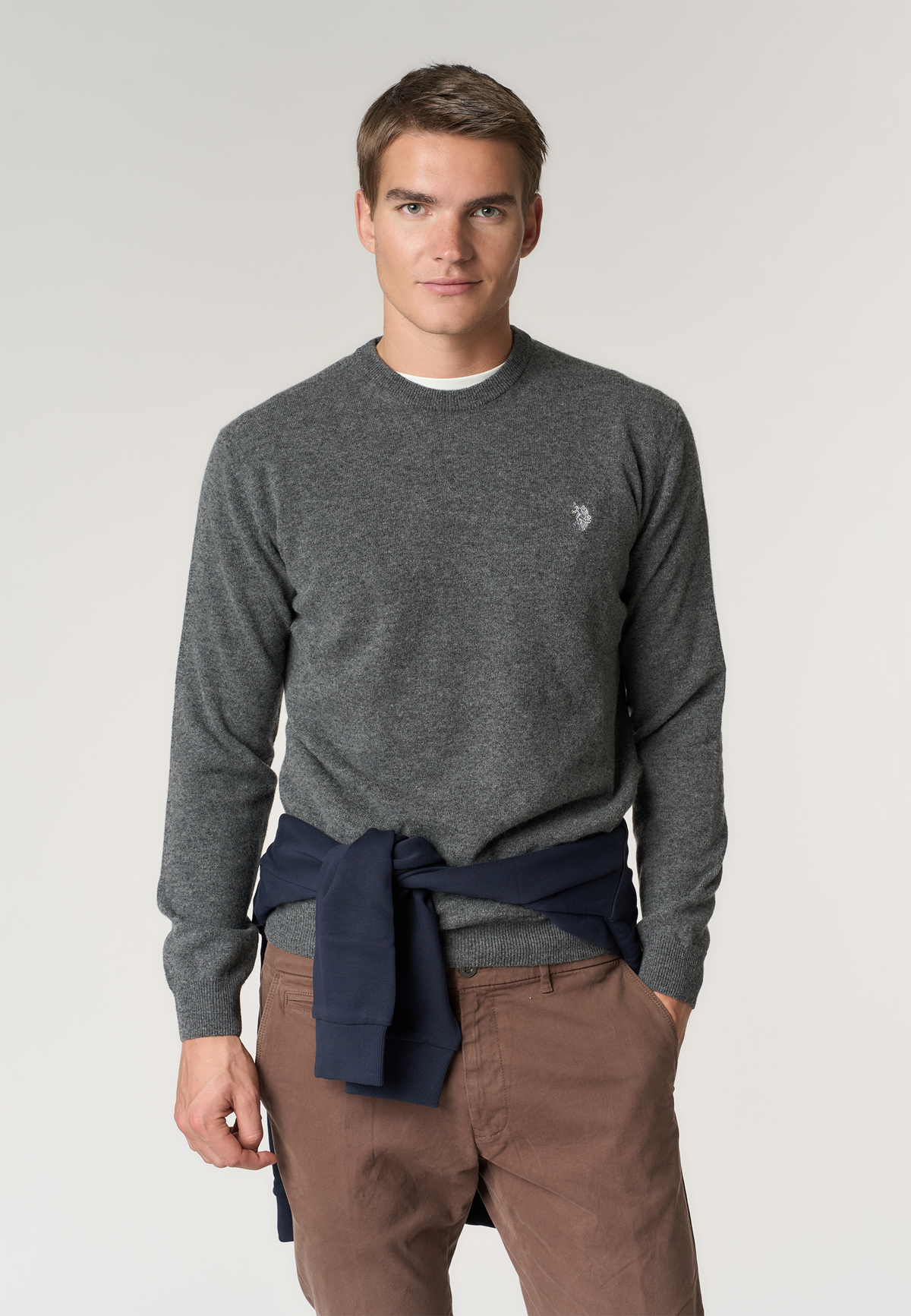 Maglia girocollo in lana