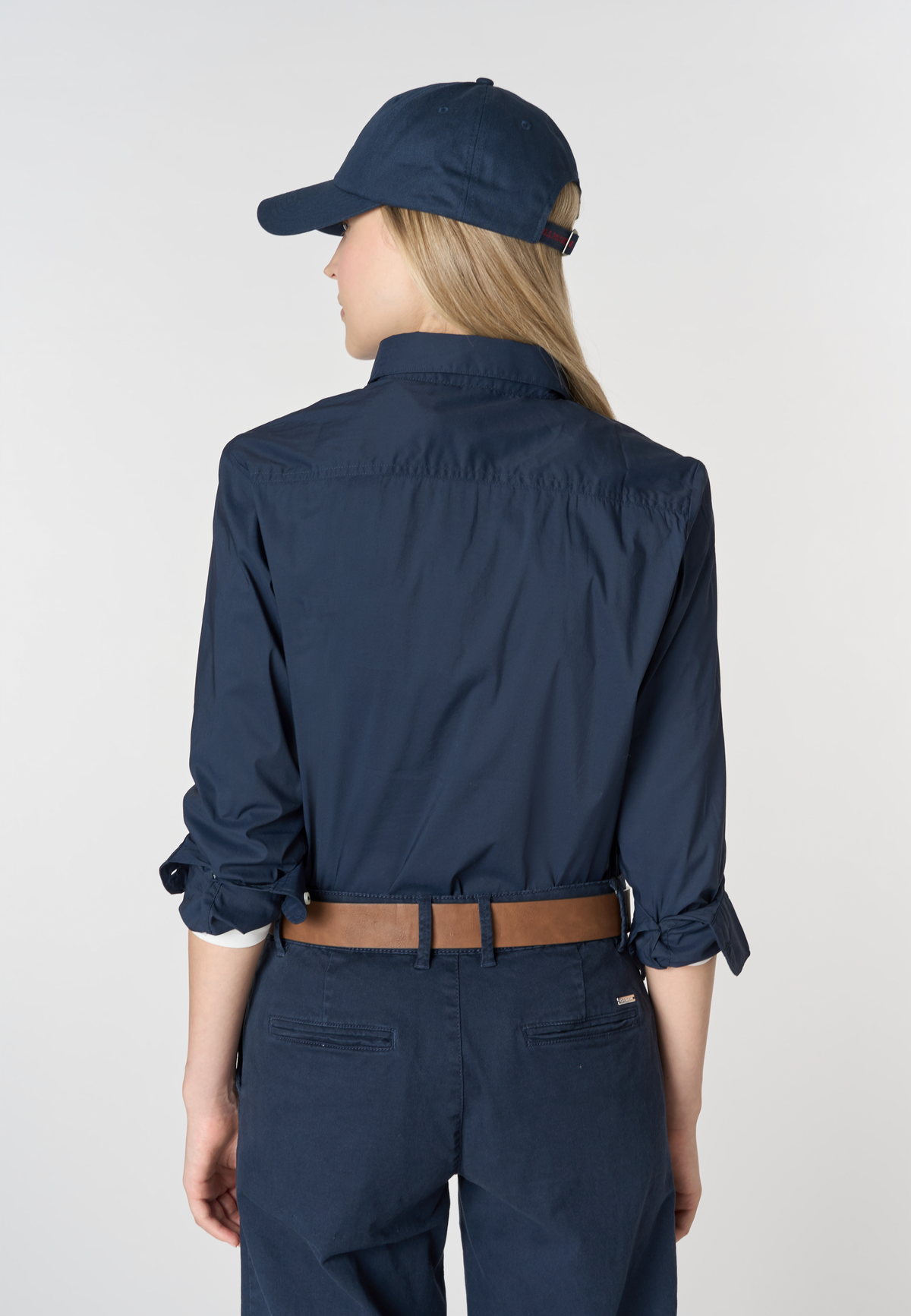 Camicia da donna in cotone stretch