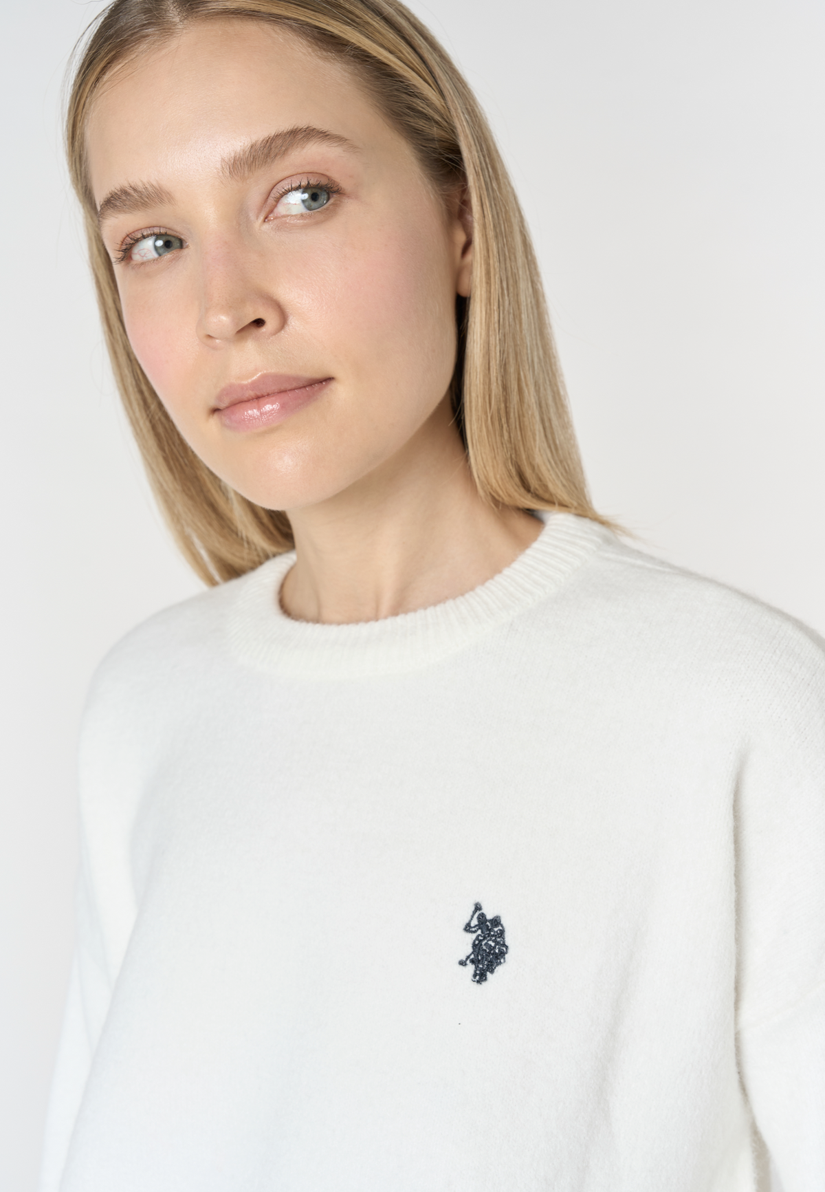 Maglia girocollo con logo Double Horsemen