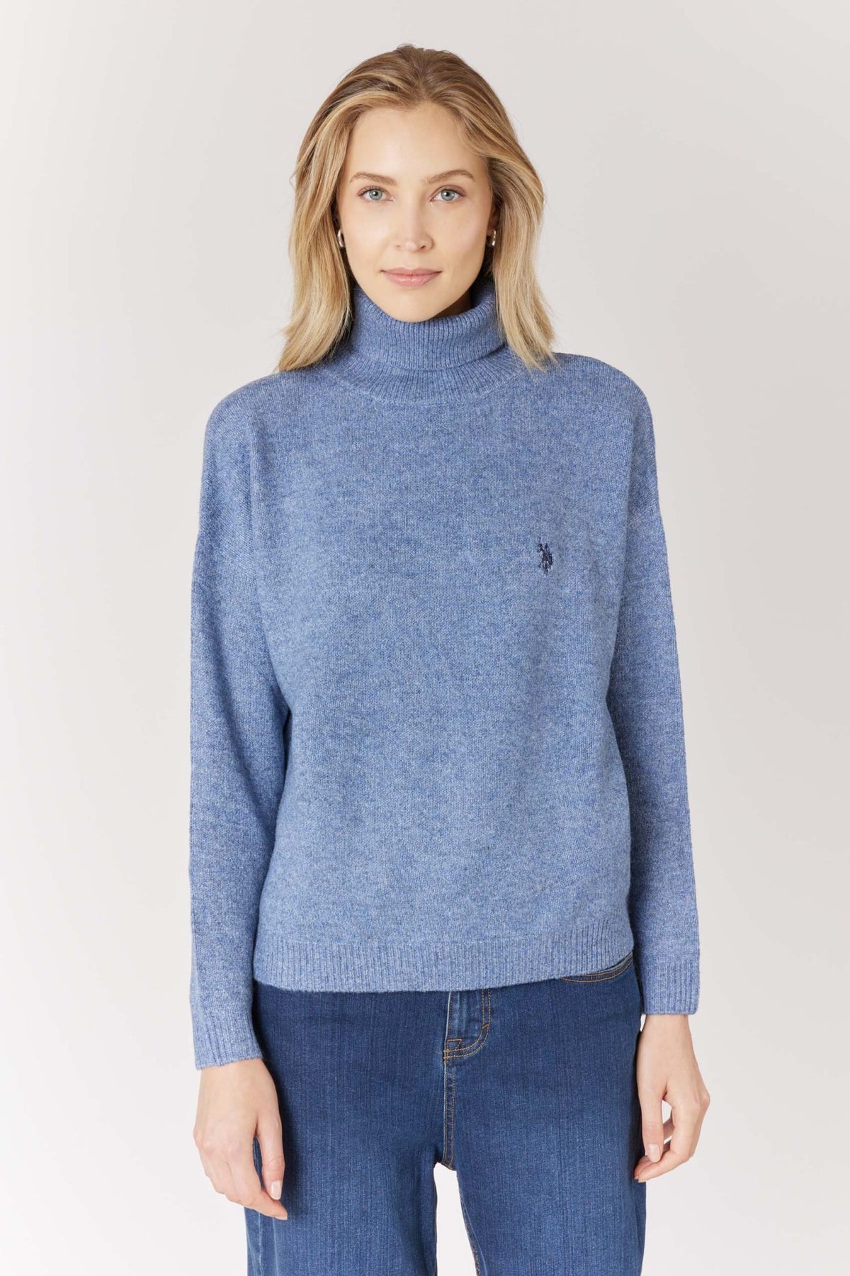 Maglia dolcevita Premium Quality con logo