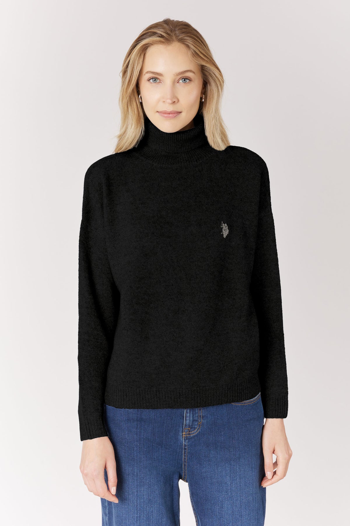 Maglia dolcevita Premium Quality con logo