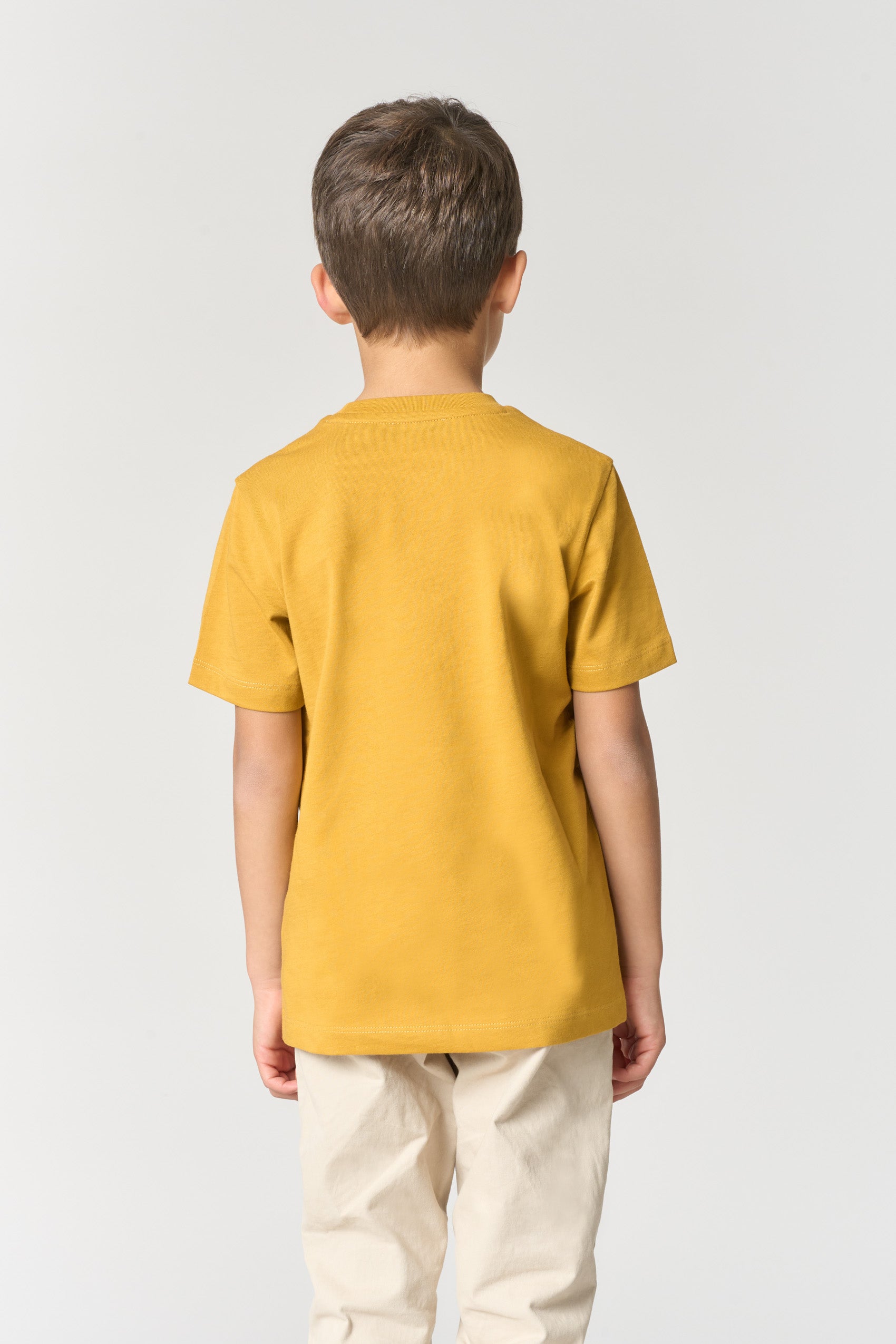 T-shirt in cotone da bambino con logo Double Horsemen