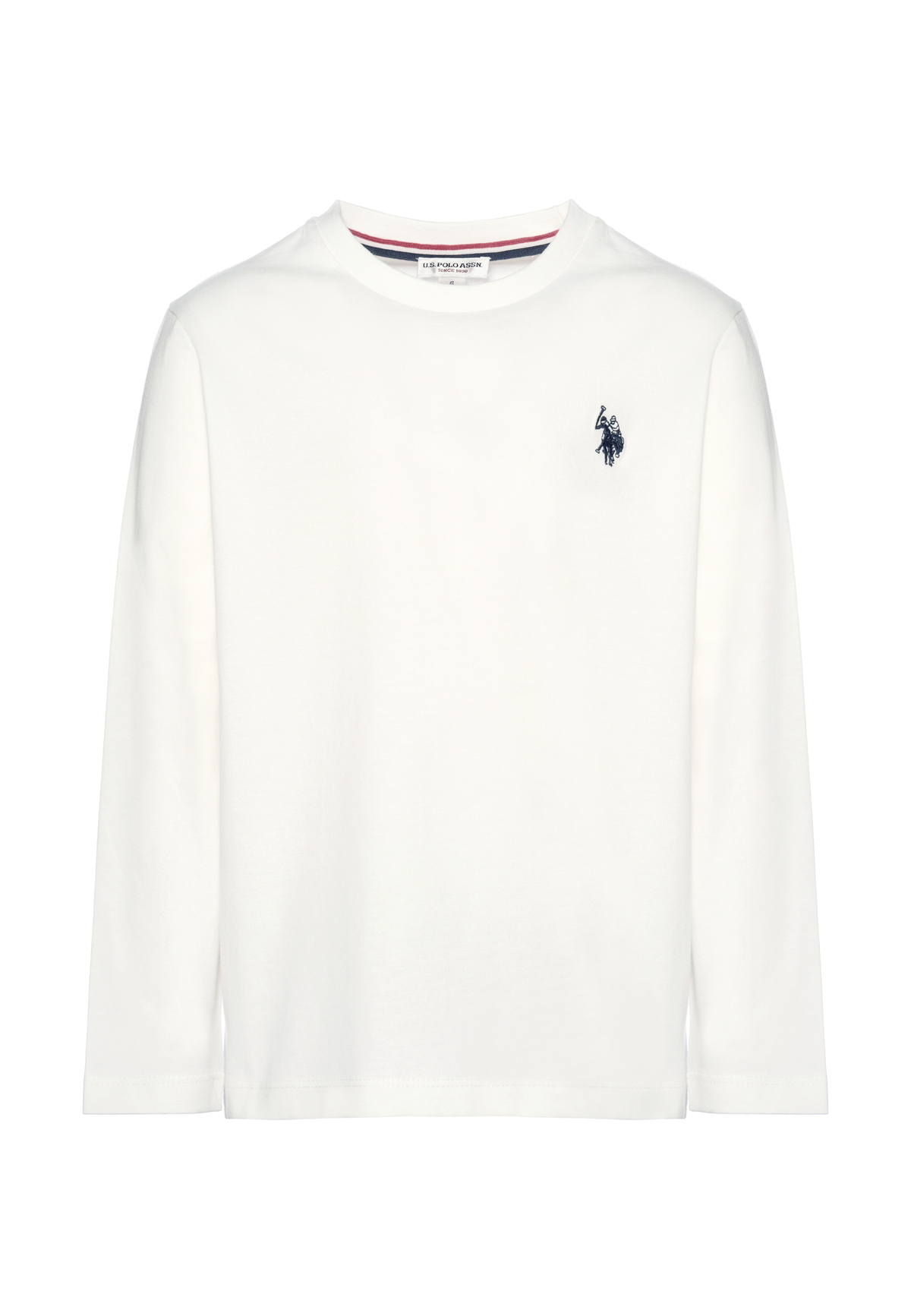 T-shirt a maniche lunghe da bambino in cotone