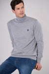 Maglia dolcevita cotone e cashmere