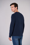 T-shirt a maniche lunghe con stampa e logo USPA