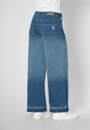 Pantalone denim bull Wide Leg