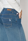 Pantalone denim bull Wide Leg