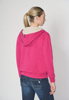 Felpa con cappuccio e chiusura zip