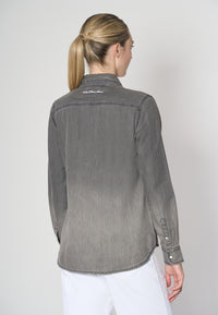 Camicia in light denim