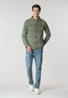 Giacca wiley stretch in cotone popeline