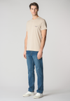 T-shirt a maniche corte in cotone con taschino sul petto