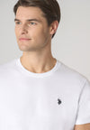 T-shirt a maniche corte in cotone con logo