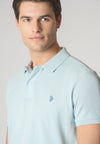 Polo shirt a maniche corte in cotone piquet