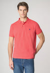Polo shirt a maniche corte in cotone piquet