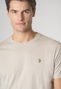 T-shirt a maniche corte in cotone con logo