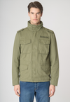 Giacca field in cotone gabardine