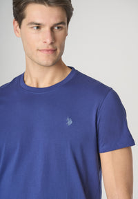 T-shirt a maniche corte in cotone con logo