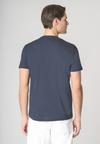 T-shirt a maniche corte in cotone con taschino sul petto
